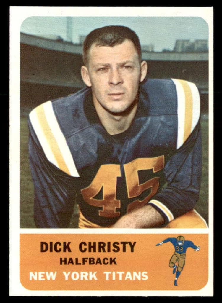 Dick Christy 1962 fleer