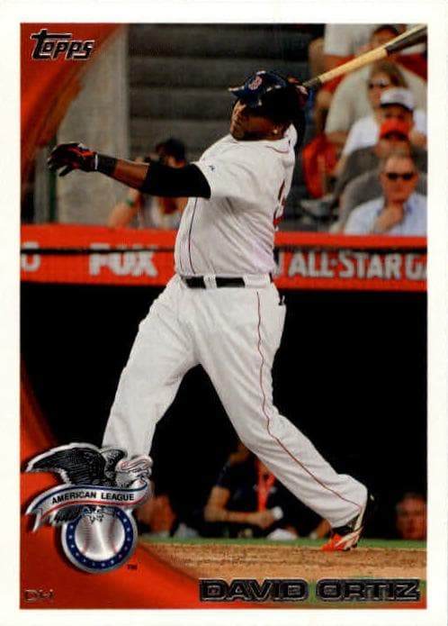 David Ortiz 2010 topps Topps Update