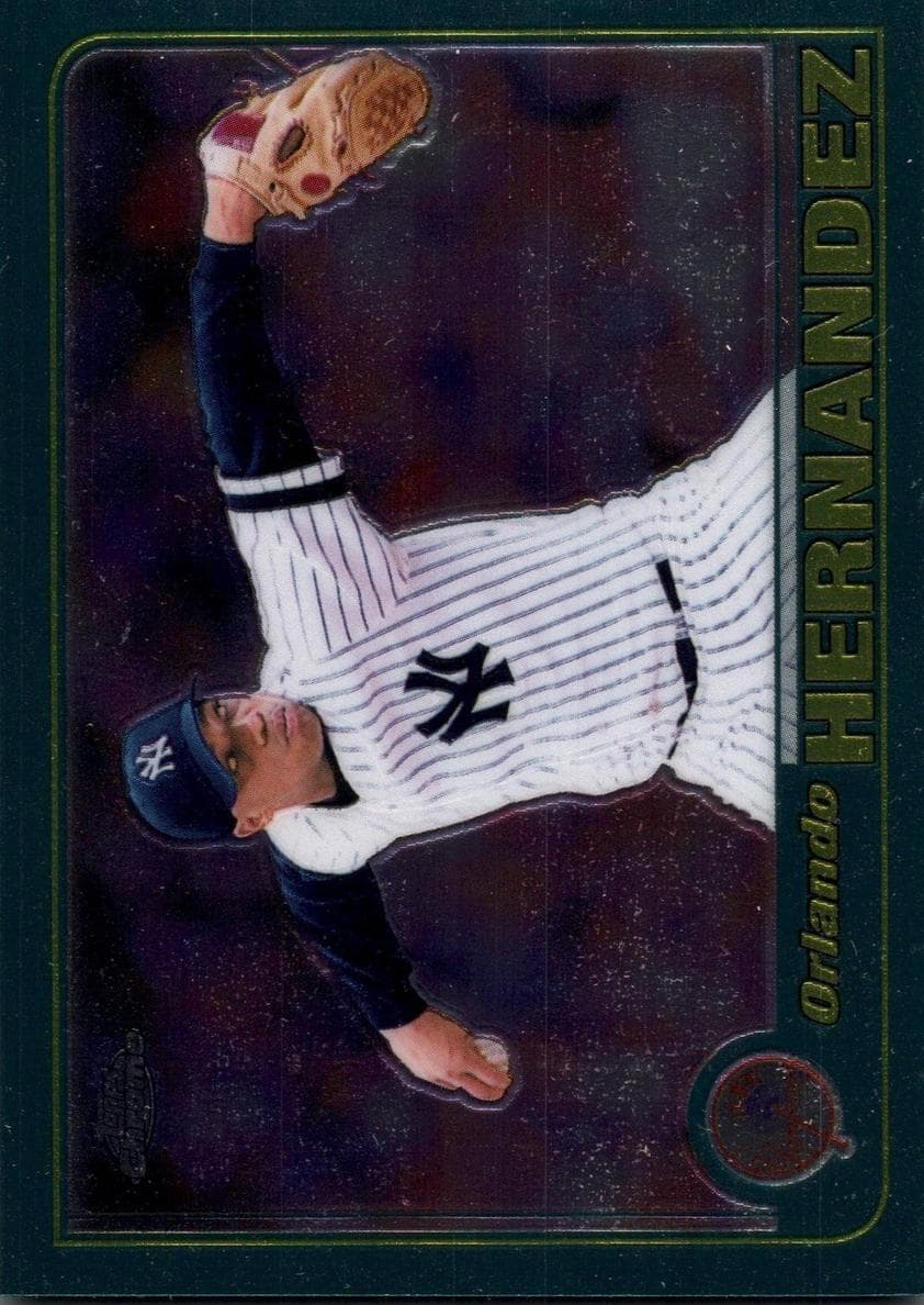 Orlando Hernandez 2001 topps Topps Chrome