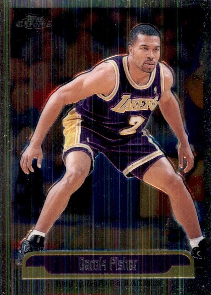 Derek Fisher 1999 topps Topps Chrome