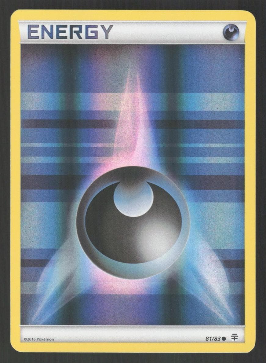 Darkness Energy trading card