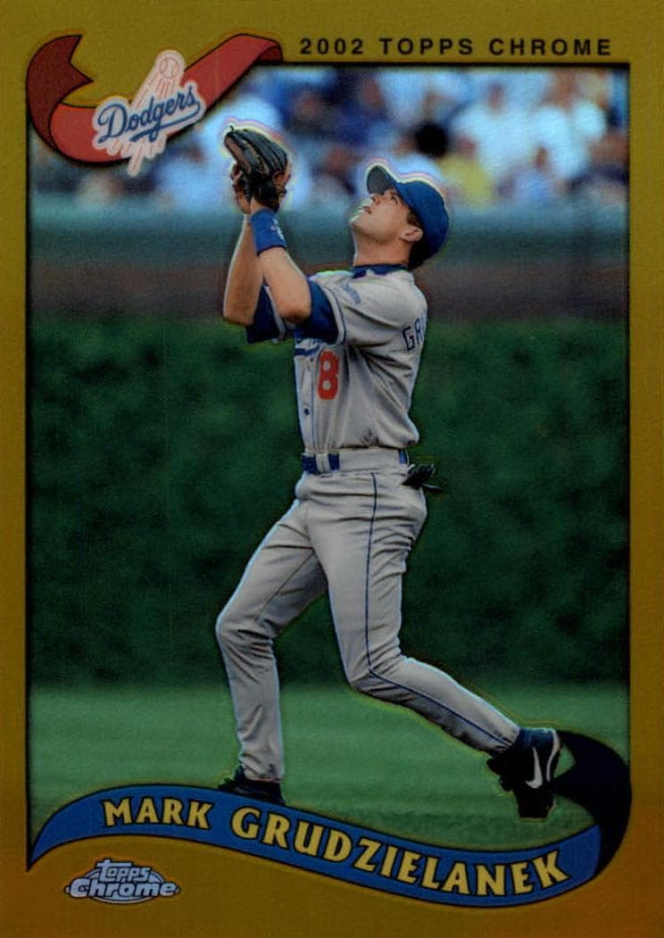 Mark Grudzielanek 2002 topps Topps Chrome