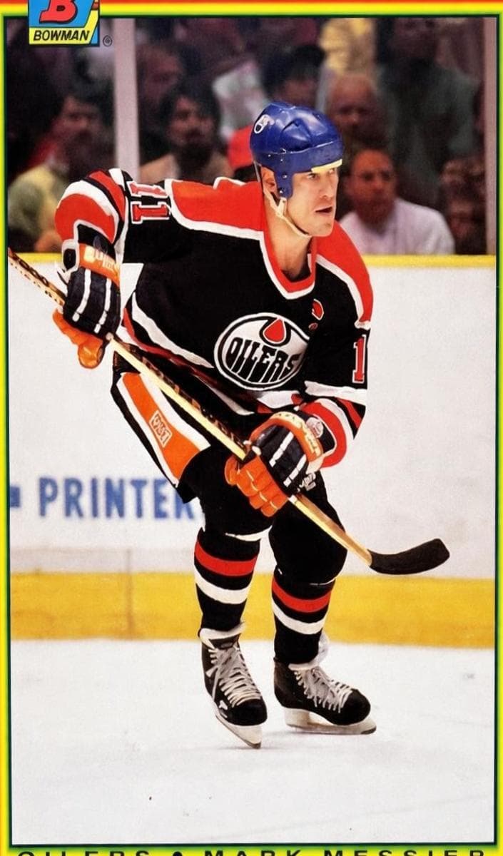Mark Messier 1990 bowman Bowman