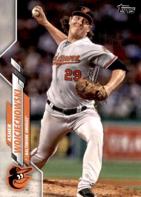 Asher Wojciechowski 2020 topps Topps Update