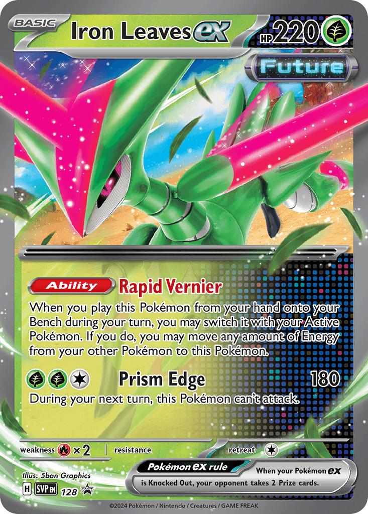 Iron Leaves ex 2024 Pokemon