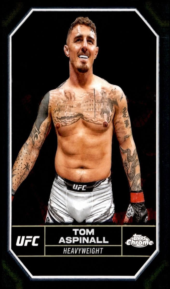 Tom Aspinall 2024 topps