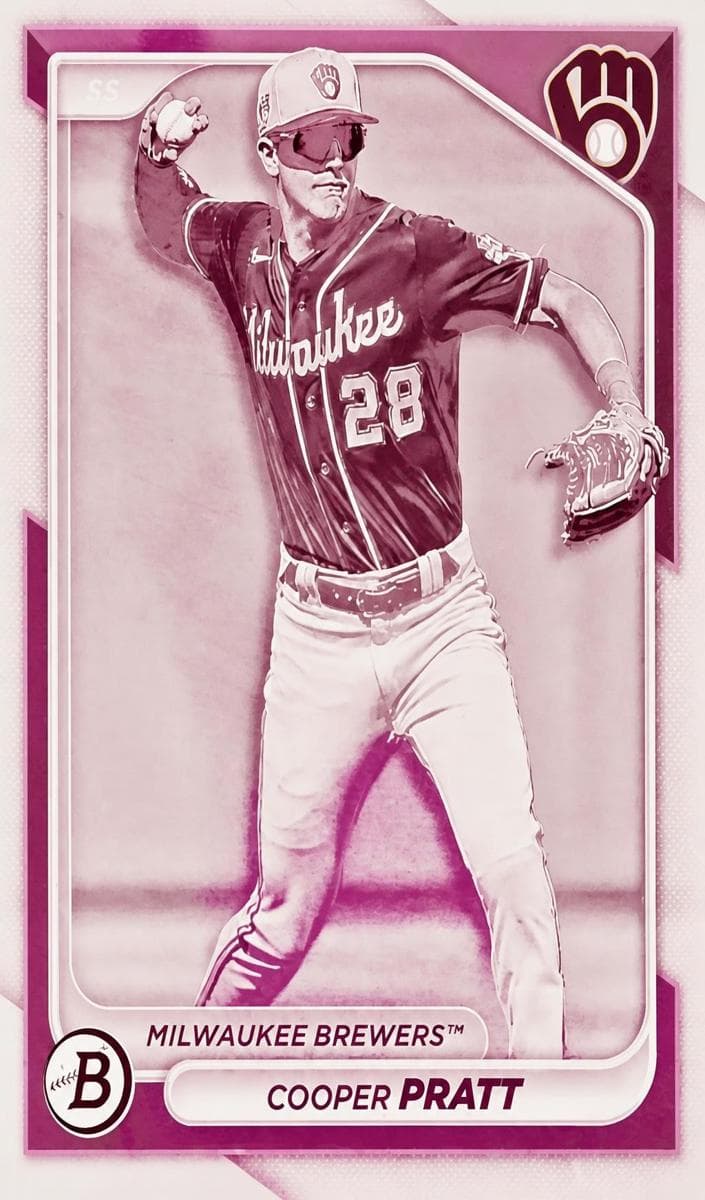 Cooper Pratt 2024 bowman Bowman Draft