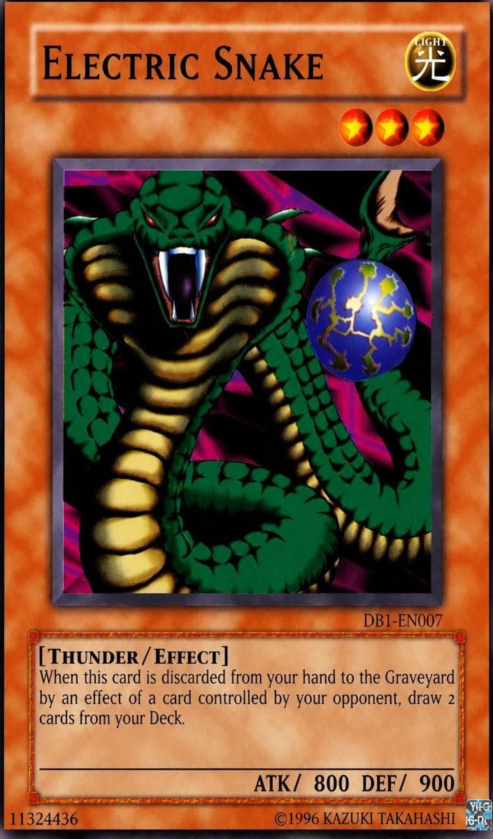 Electric Snake 2004 Yu-Gi-Oh! Dark Beginning 1