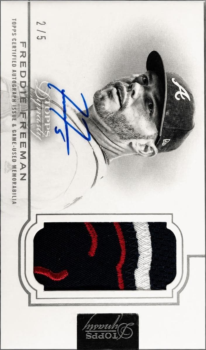 Freddie Freeman 2020 topps Topps Dynasty