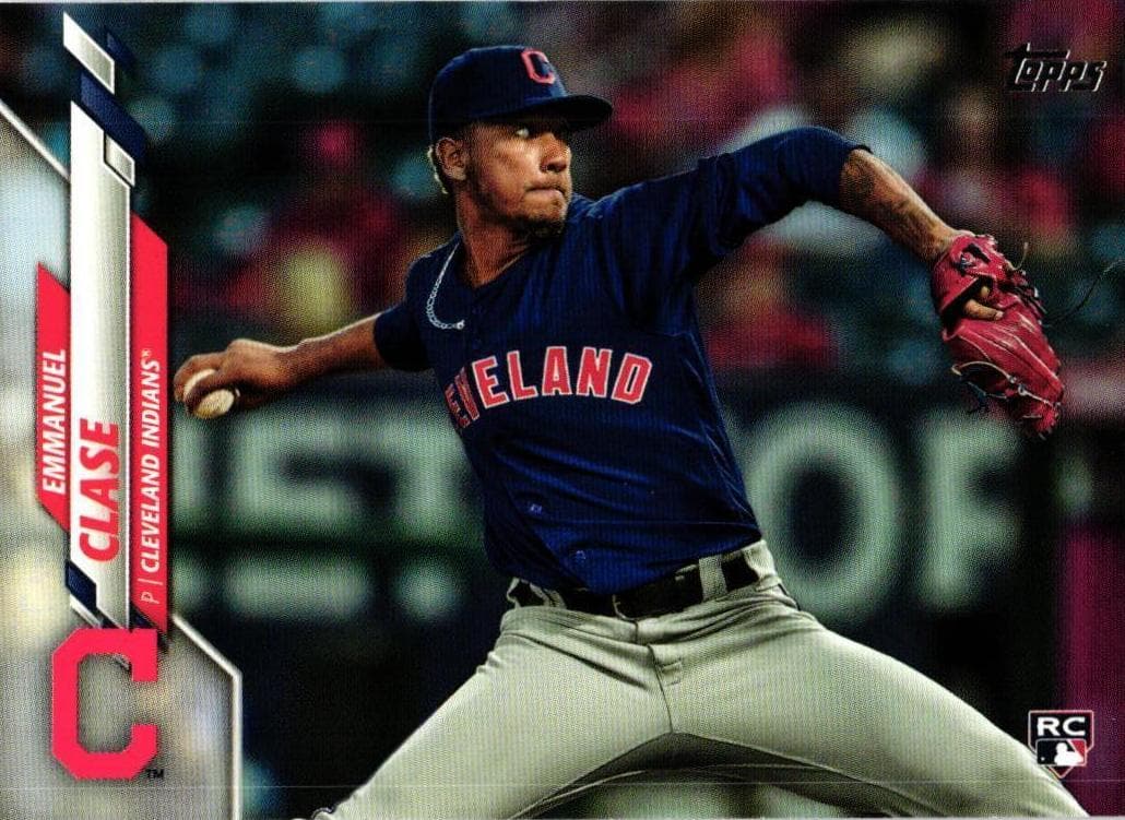 Emmanuel Clase 2020 topps Topps