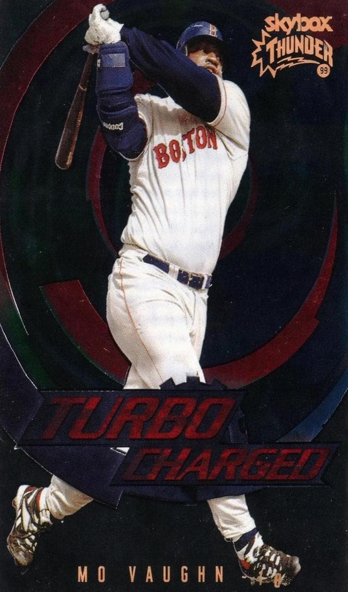 Mo Vaughn 1999 skybox Thunder