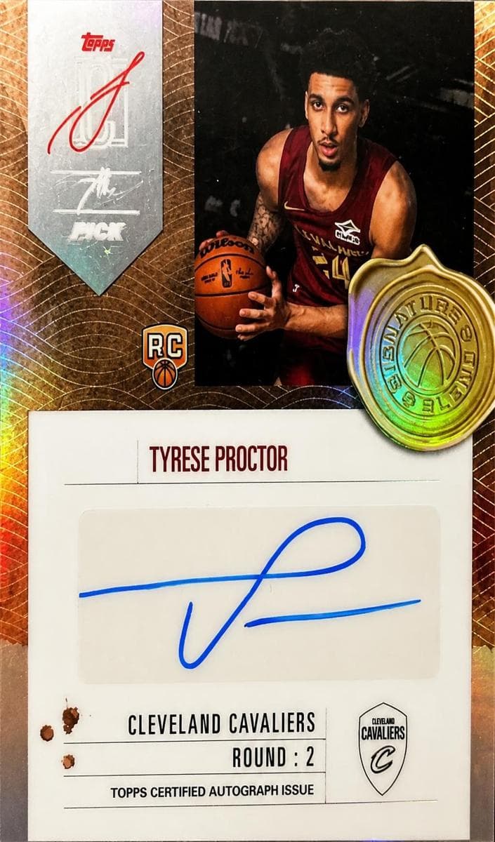 Tyrese Proctor 2025 topps Topps Signature Class