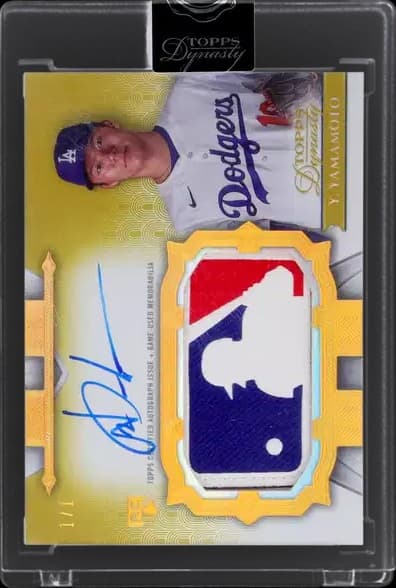 Yoshinobu Yamamoto 2024 topps