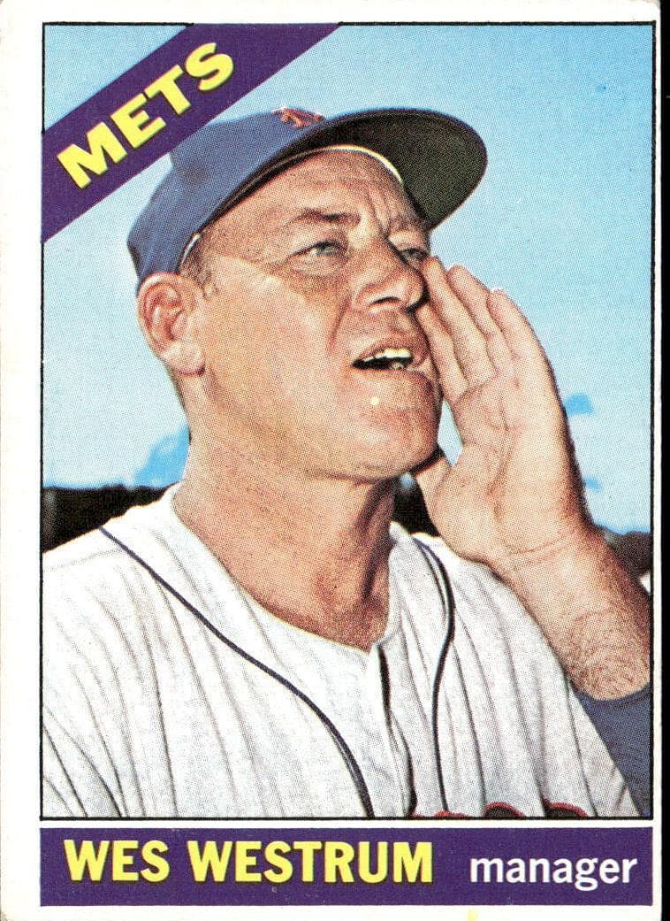 Wes Westrum 1966 topps Topps