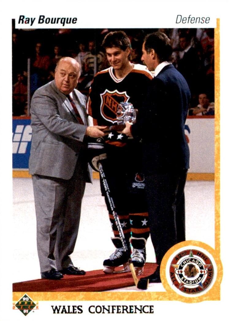 Ray Bourque 1990 upper-deck Upper Deck