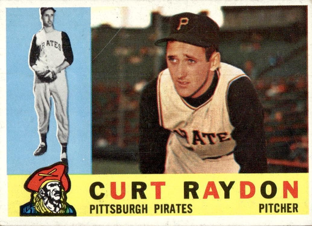 Curt Raydon 1960 topps Topps