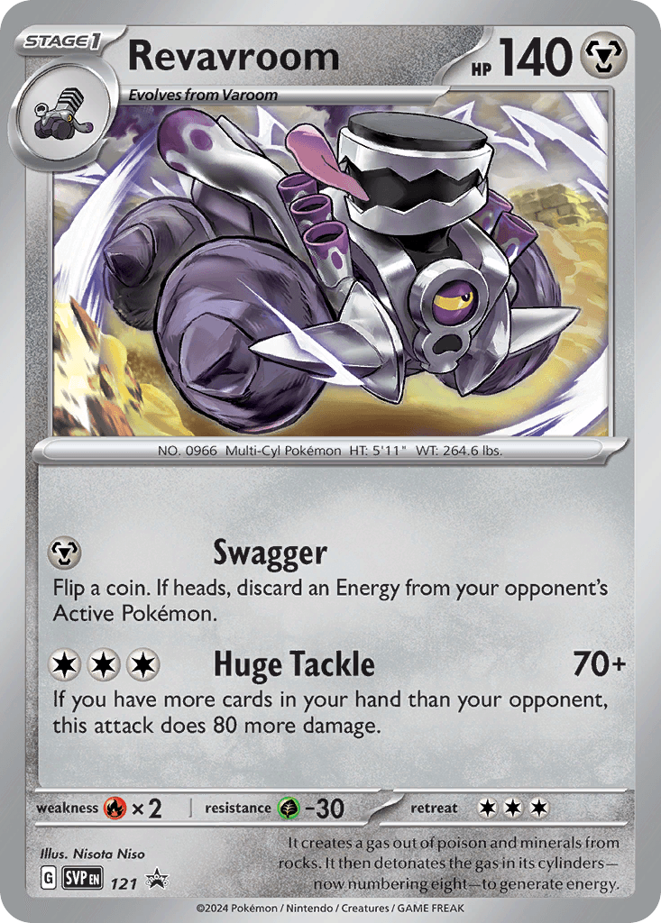 Revavroom 2023 Pokemon