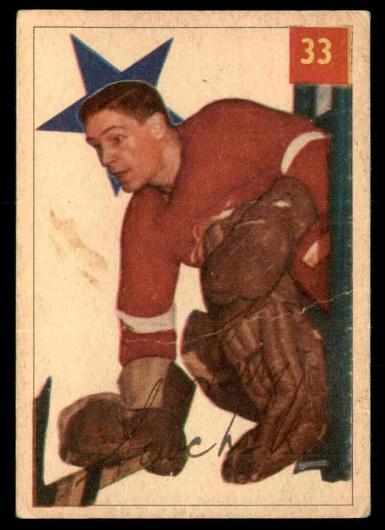 Terry Sawchuk 1954 unknown Parkhurst