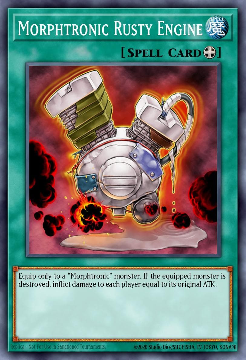 Morphtronic Rusty Engine 2008 Yu-Gi-Oh! Japanese Crimson Crisis
