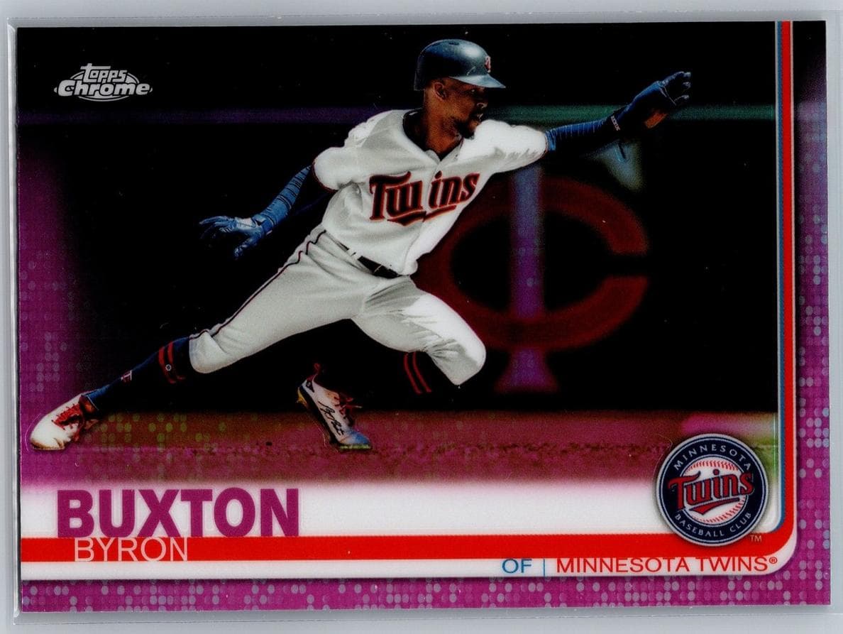 Byron Buxton 2019 topps Topps Chrome