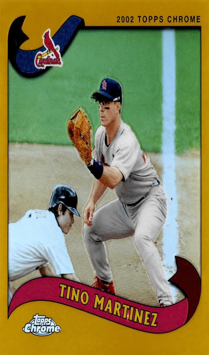 Tino Martinez 2002 topps Topps Chrome