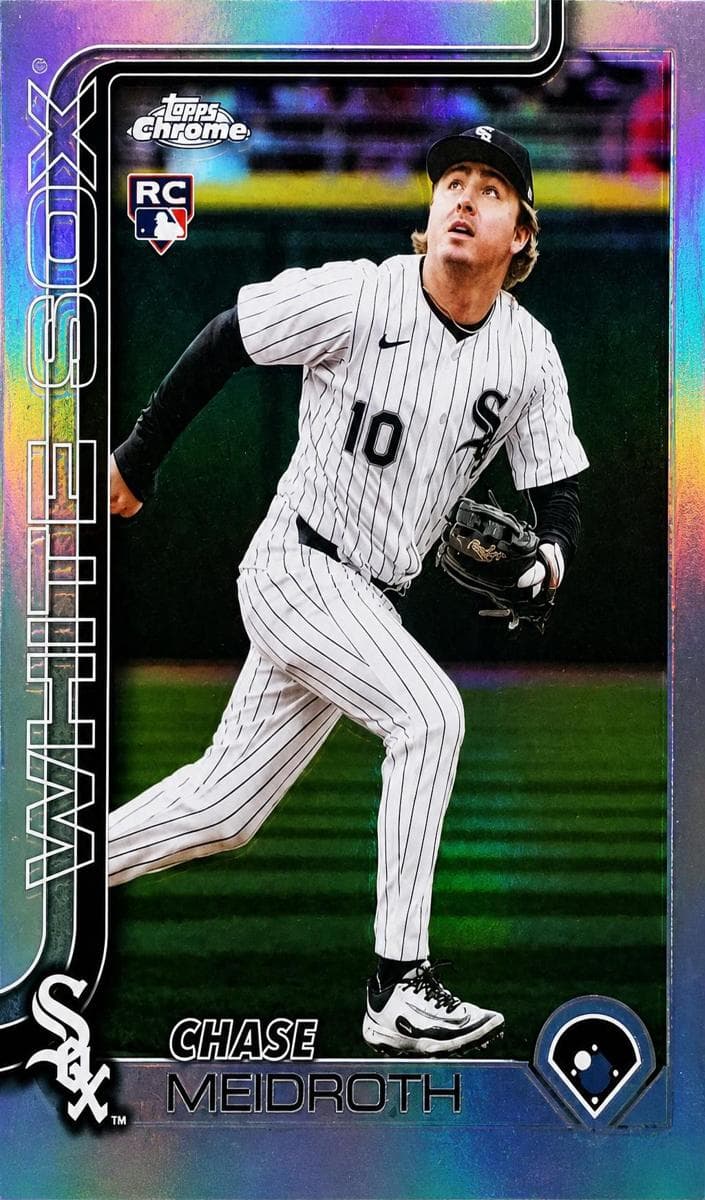 Chase Meidroth 2025 topps Topps Chrome Update