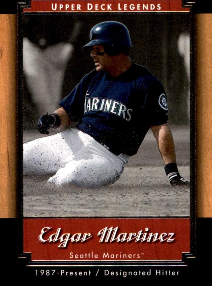 Edgar Martinez 2001 upper-deck Upper Deck Legends