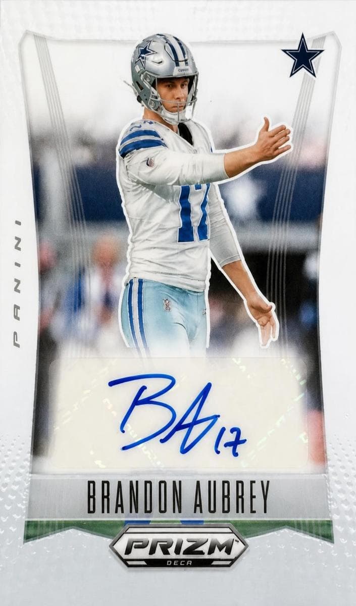Brandon Aubrey 2024 panini Panini Prizm Deca