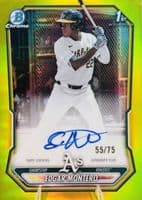 Edgar Montero trading card