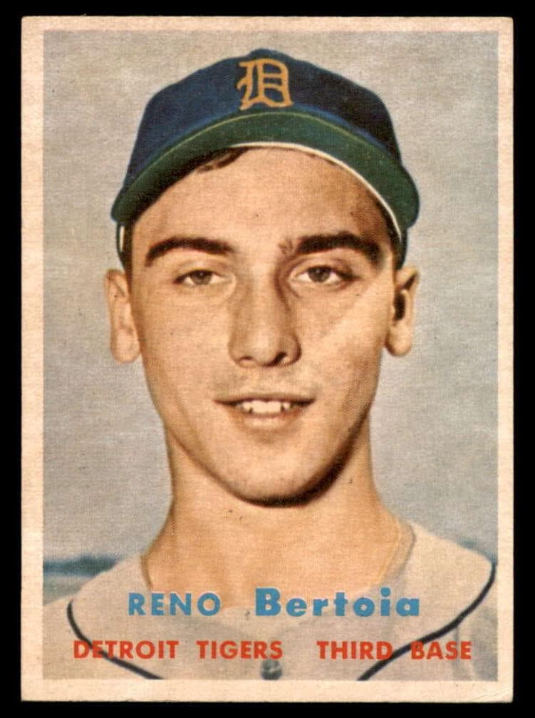 Reno Bertoia 1957 topps Topps