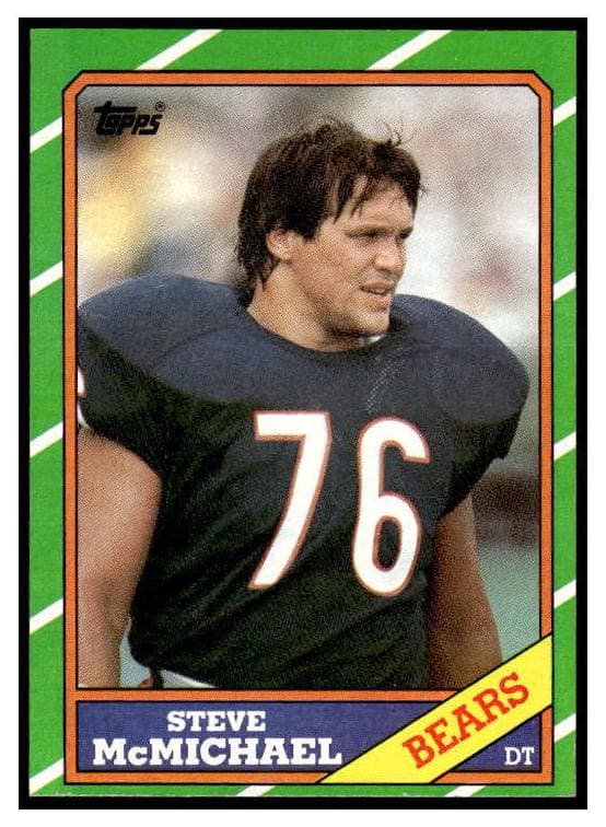 Steve McMichael 1986 topps
