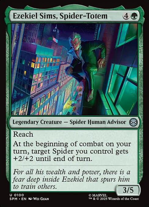 Ezekiel Sims, Spider-Totem #100