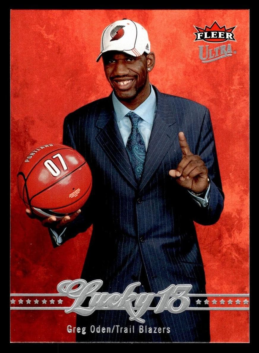 Greg Oden 2007 fleer