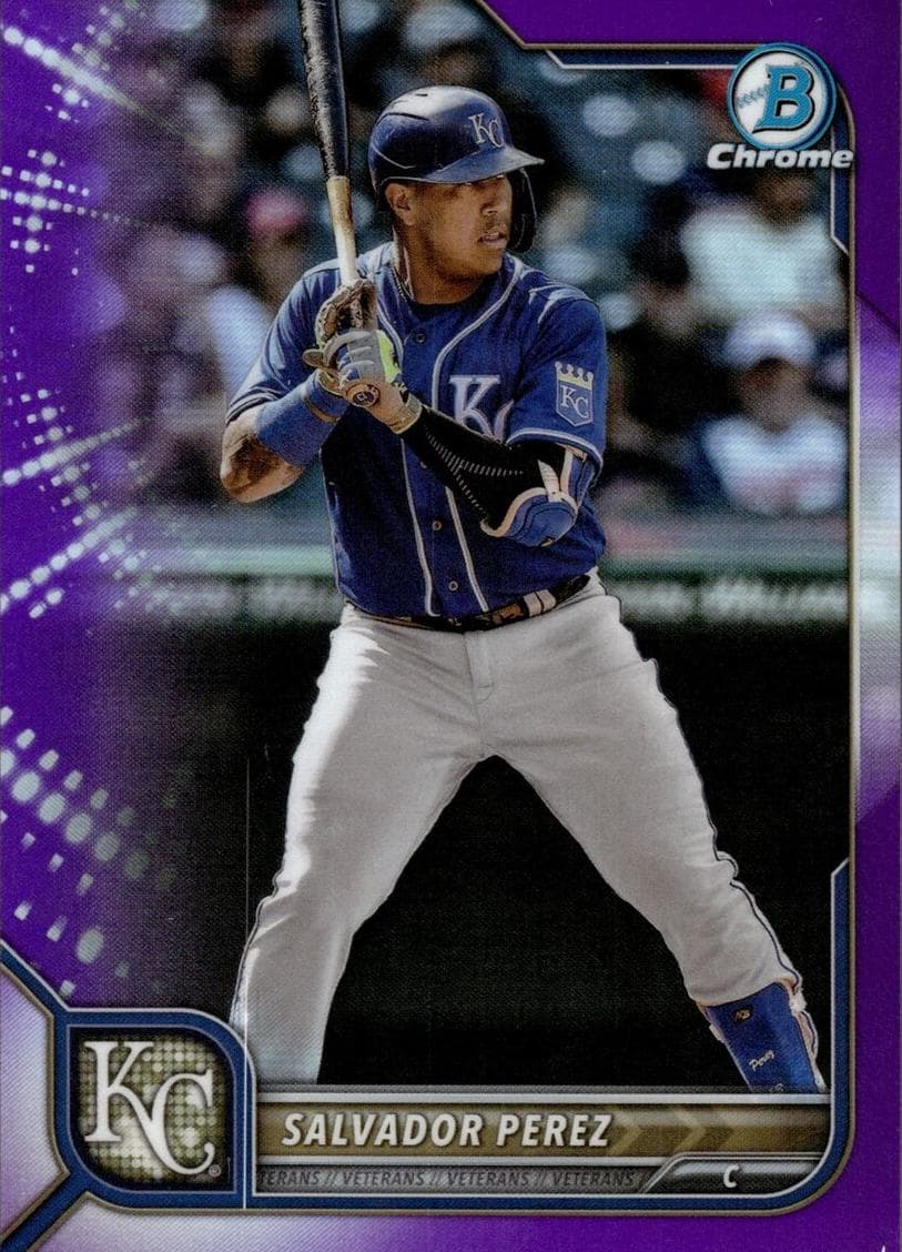 Salvador Perez 2022 bowman Bowman Chrome