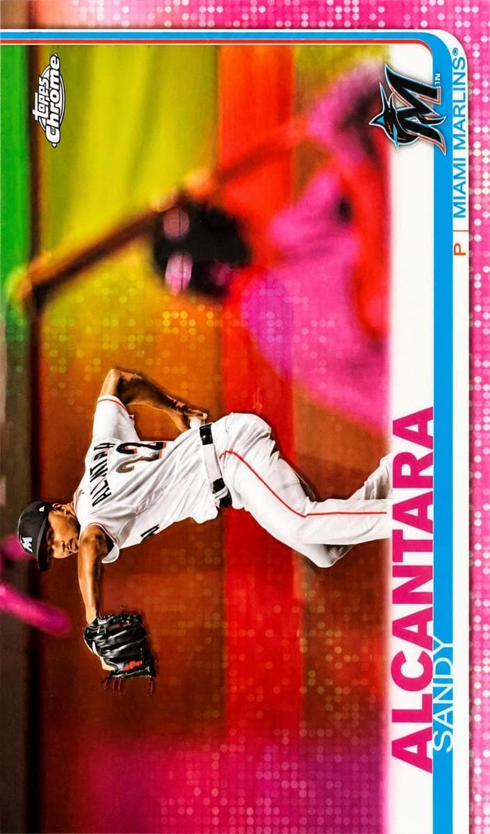 Sandy Alcantara 2019 topps Topps Chrome