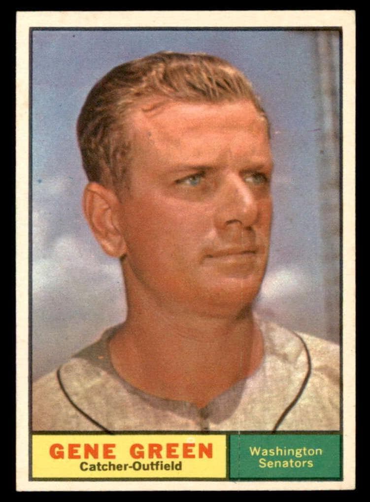 Gene Green 1961 topps Topps