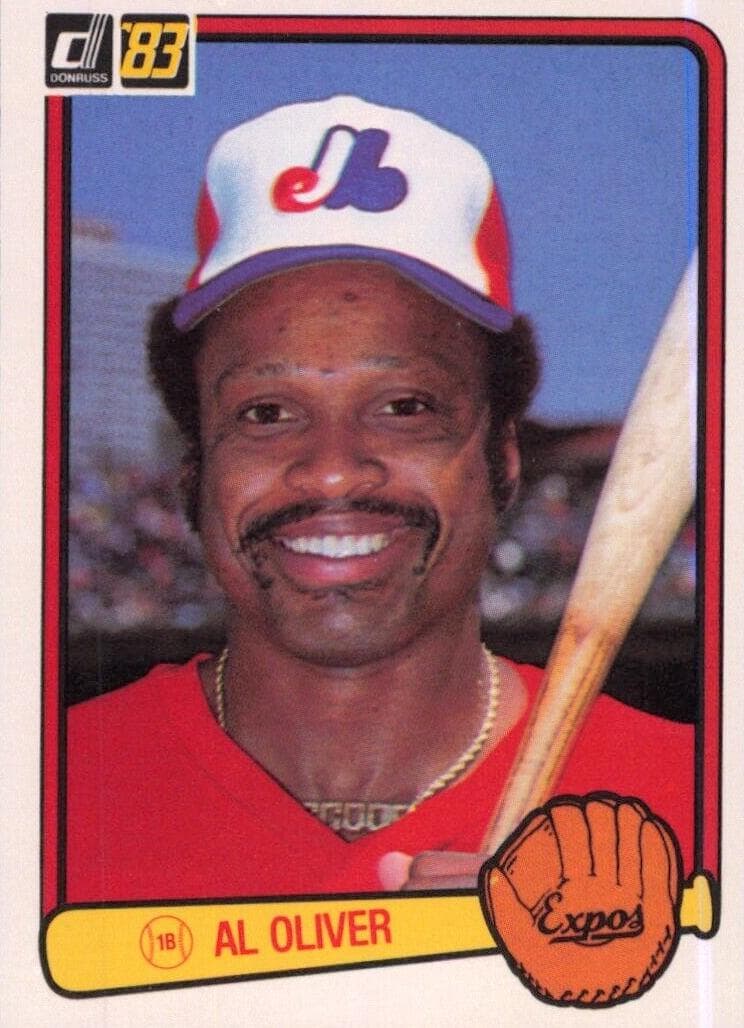 Al Oliver 1983 panini