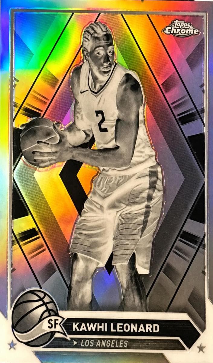 Kawhi Leonard 2023 topps Topps Chrome