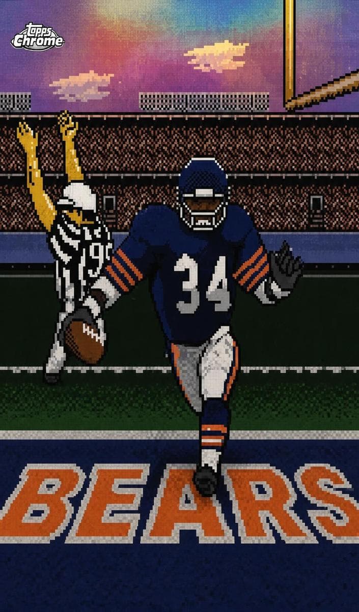 Walter Payton #TECMO-4