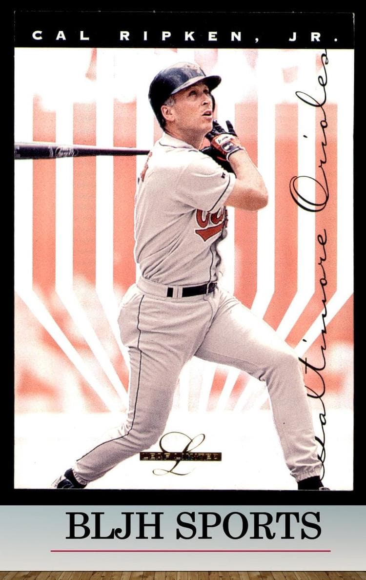Cal Ripken, Jr. 1995 leaf Leaf Limited