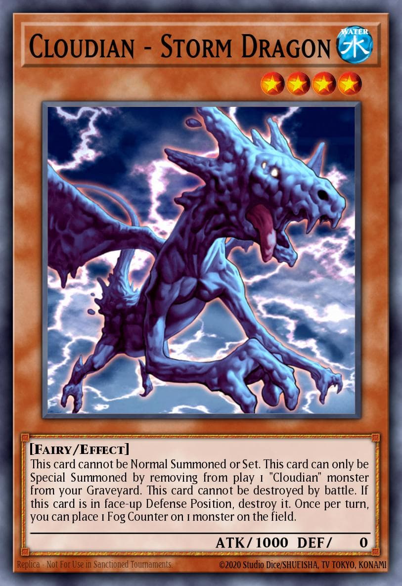 Cloudian - Storm Dragon 2008 Yu-Gi-Oh! Light of Destruction