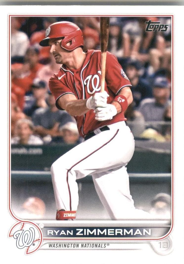 Ryan Zimmerman 2022 topps Topps 1st Edition