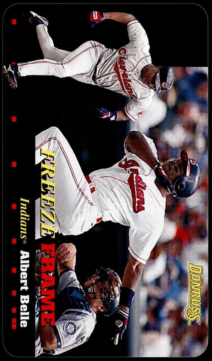 Albert Belle 1996 panini Donruss