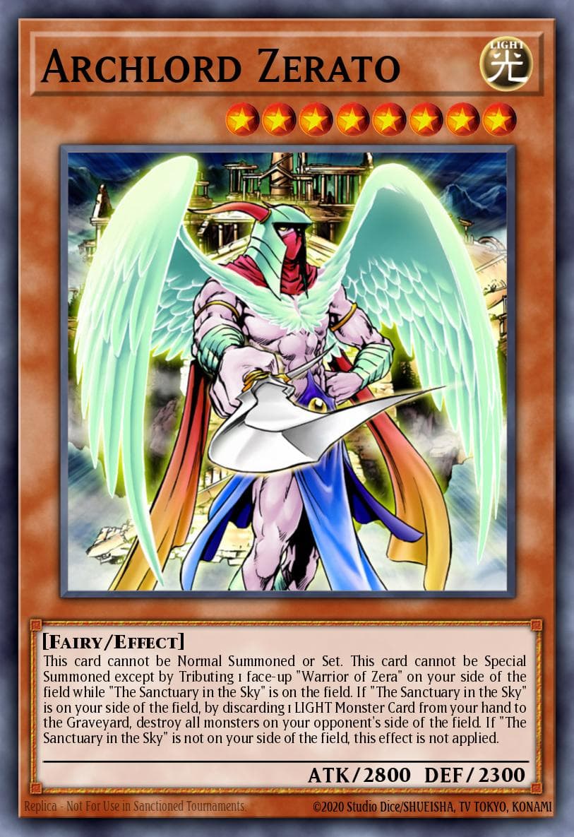 Archlord Zerato 2005 Yu-Gi-Oh!
