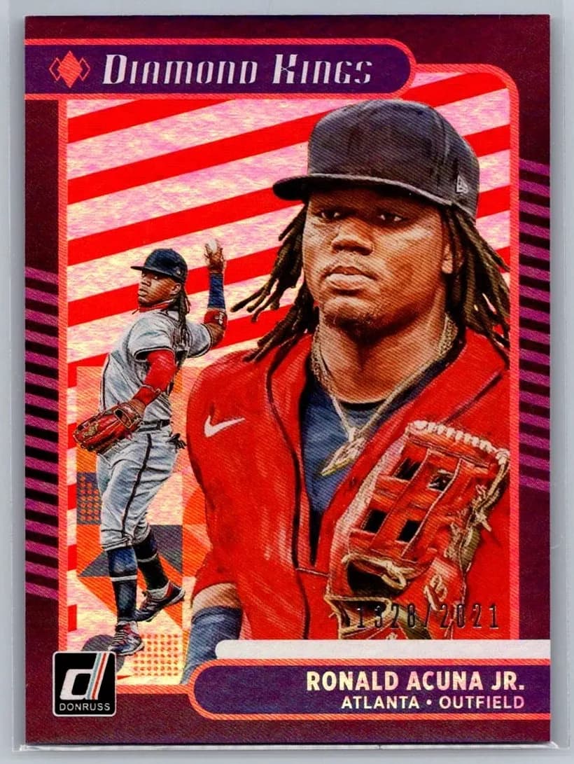 Ronald Acuna Jr. 2021 panini Donruss Optic