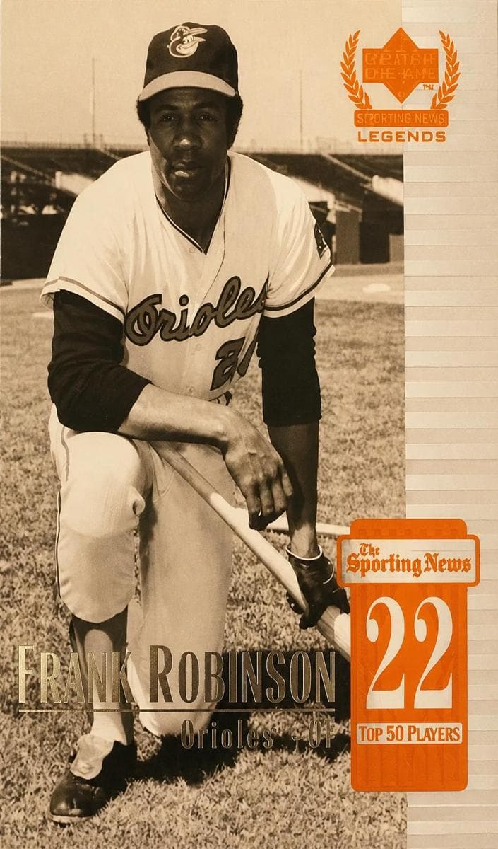 Frank Robinson 1999 upper-deck Upper Deck Century Legends
