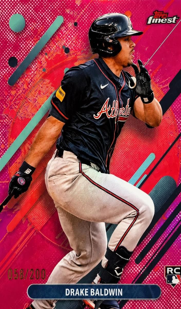 Drake Baldwin 2025 topps Topps Finest