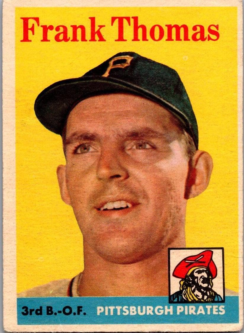 Frank Thomas 1958 topps Topps