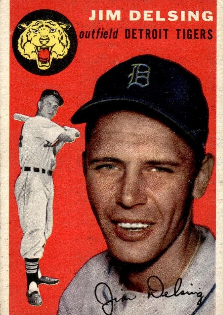 Jim Delsing 1954 topps Topps