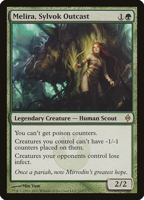 Melira, Sylvok Outcast 2011 Magic: The Gathering